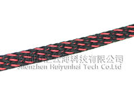 多彩な耐久の適用範囲が広い編みこみのワイヤー カバー高力摩耗抵抗