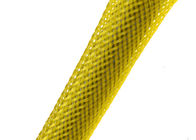 注文の直径耐熱性ワイヤー袖、ペット物質的な熱証拠ケーブルの袖