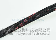 端整な耐熱性ワイヤー袖、ポリエステル耐熱性に編みこみにスリーブを付けること