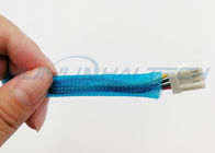 PCワイヤー ケーブル ハーネス管理のために青い色ペット拡張できる編みこみにスリーブを付けること