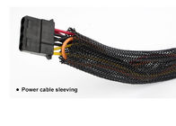 摩耗ケーブルの保護のための抵抗力がある電気編みこみのスリーブを付けるペット材料