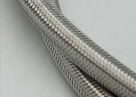 SGSの承認とスリーブを付けるEmfの金属の保護ステンレス鋼の編みこみのケーブル