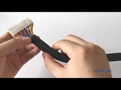 炎耐性 自閉包装 コンピュータ電源コードのためのスプリットブレイディングスリーブ