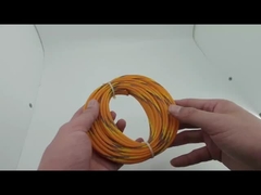 USBケーブル コットン 編み込み 袖 小型 保護 ワイヤリング ハーネス