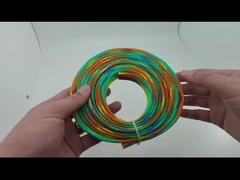 アンチアブラシブポリエステル PET 拡張性帯織袖 ケーブル保護