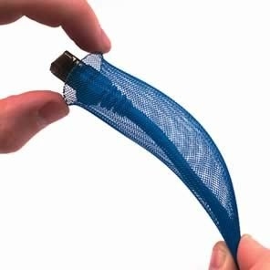 購入 摩耗抵抗ペット編みこみのケーブルの袖1mm 150mmの紫色色 オンライン製造