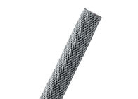 20MMの黒い/灰色ペット拡張できる編みこみのスリーブを付ける注文のサイズの優秀な柔らかさ
