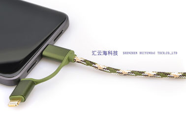 購入 携帯電話のための拡張できる編みこみのケーブルの保護袖PPの綿材料 オンライン製造