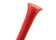 ケーブル管理のために織り方の高密度ペット拡張できる編みこみにスリーブを付けること