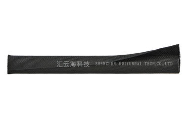 購入 ケーブル ハーネスのために割れた編みこみにスリーブを付けることを包んでいる黒い拡張できる自己 オンライン製造