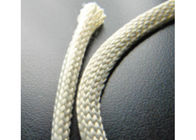 ケーブルの保護のための注文の長さの拡張できる編みこみのスリーブを付けるナイロン平らなフィラメント