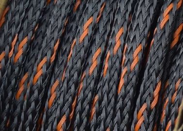 購入 黒いペット電気編みこみのスリーブを付ける耐熱性ワイヤー袖1mm 150mm オンライン製造