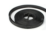 40mmの黒いペット拡張できる編みこみのスリーブを付けるケーブル管理保護適用