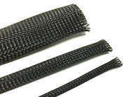 電気編みこみの自動車ワイヤー袖、拡張できるケーブル スリーブを付けるペット材料