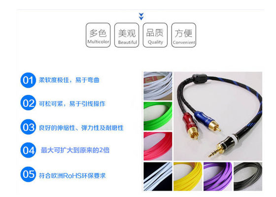 購入 VW-1燃焼性の適用範囲が広いペット拡張できる編みこみにスリーブを付けること オンライン製造
