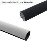 容易な黒く白いヴェルクロ ワイヤー覆いはネオプレン ケーブル管理袖を取付ける
