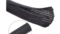 編みこみにスリーブを付けることのまわりのペット単繊維25ftの割れ目の編みこみのワイヤー織機の覆い