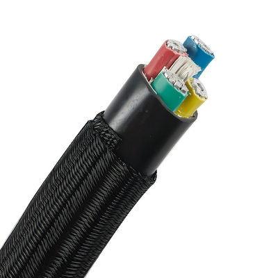 購入 6mm-50mmペット自己保護のために編まれる割れ目を包む最後のケーブルの袖 オンライン製造