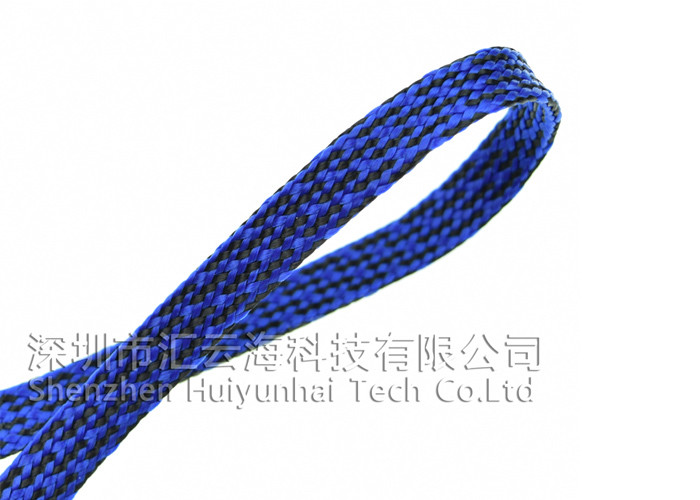 青い耐久力のある防熱装置ワイヤー織機、綿高温ワイヤー覆い