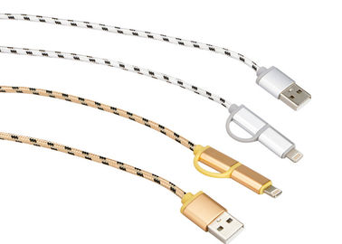 HDMIケーブルの綿はUSBのコネクターの保護/美容のためのスリーブを付けを編みました