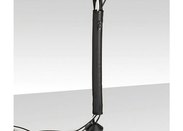 黒いケーブル ワイヤー オルガナイザーの管のための色のジッパー ケーブルの袖によって編まれる覆い